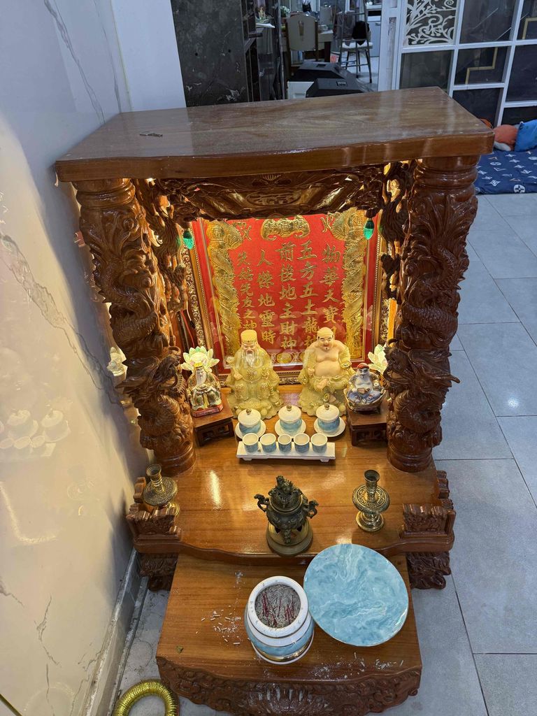 THANH LÝ TỦ THỜ THẦN TÀI-ÔNG ĐỊA RỒNG PHỤNG. Mua bán Nội thất, đồ gia dụng khác tại Quận Bình Thạnh Tp Hồ Chí Minh được đăng bởi HÀNG THẬT ĐỘC ĐẸP GIÁ RẼ hình 1