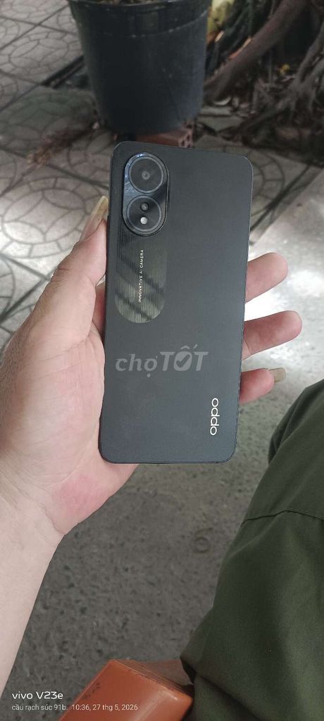Oppo A18..ram 4+4 bn 128G máy zin đẹp . Mua bán Điện thoại tại Quận Bình Thuỷ Cần Thơ được đăng bởi cầu rạch súc 91b Nguyễn Văn Linh  hình 1