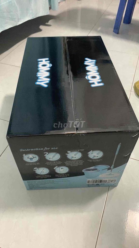 bán lại bộ lau nhà Hommy mh-x2 xanh mới 100%