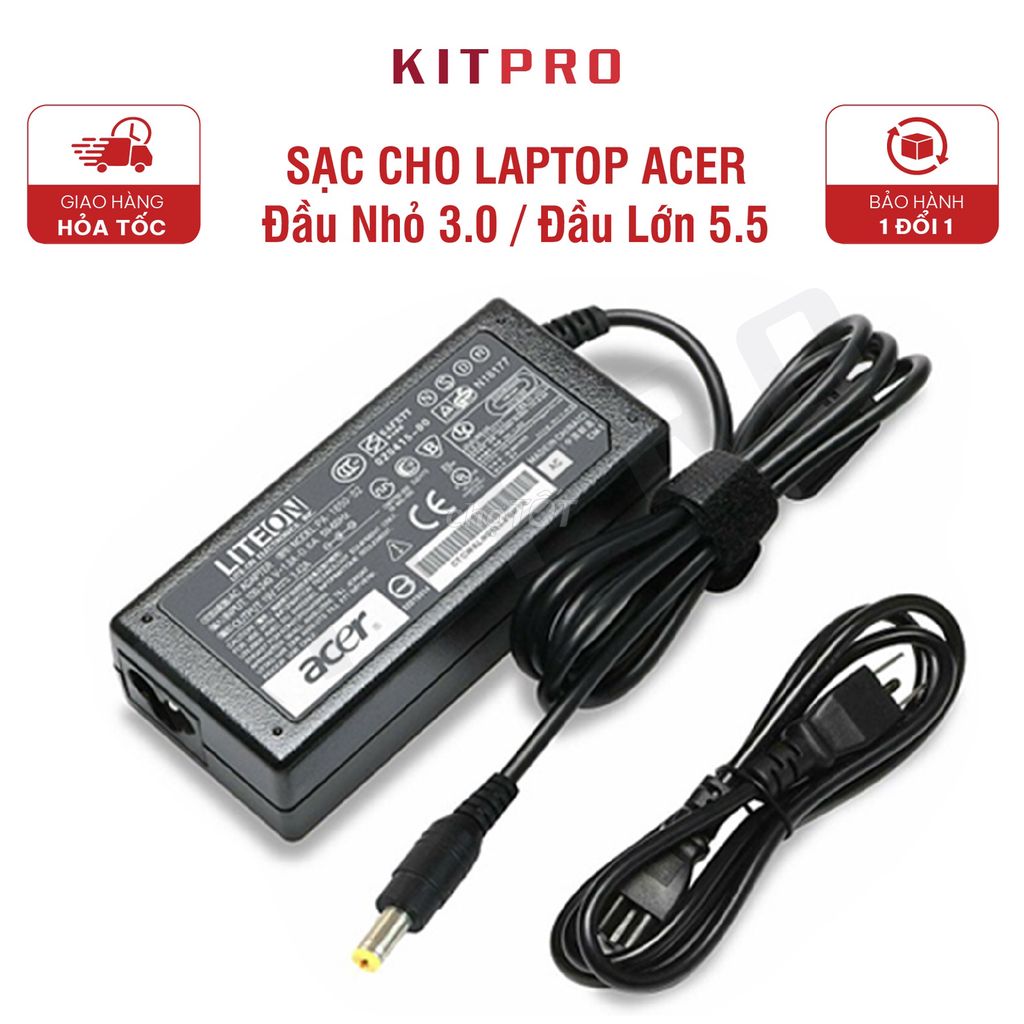 Sạc Laptop Acer Aspire Acer Swift Đủ Loại Mới 100%. Mua bán Phụ kiện (Màn hình, Chuột...) tại Quận Gò Vấp Tp Hồ Chí Minh được đăng bởi SẠC LAPTOP KITPRO hình 1
