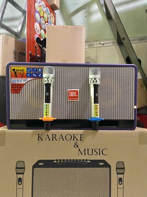 Loa 2 Bass 20 karaoke di động JBL màu tím. Mua bán Tivi, Âm thanh tại Thành phố Dĩ An Bình Dương được đăng bởi CƯA HANG ĐIỆN MAY GIA LINH