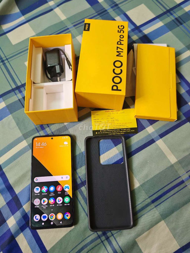 POCO M7 Pro 5G 256GB Đen Android 20W. Mua bán Điện thoại tại Quận Bình Thạnh Tp Hồ Chí Minh được đăng bởi Phạm Công hình 1