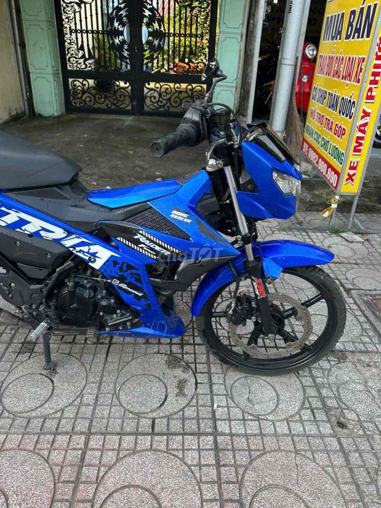 Suzuki Satria 2020 màu Xanh ( có bán trả góp). Mua bán Xe máy tại Thành phố Thuận An Bình Dương được đăng bởi xe máy phước thịnh hình 8