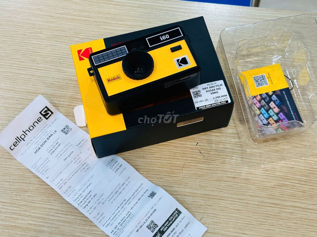 Máy ảnh film Kodak i60 Vàng. Mua bán Máy ảnh, Máy quay tại Quận Đống Đa Hà Nội được đăng bởi Thế Hoàng hình 1