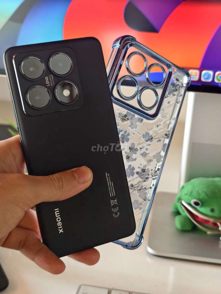 Xiaomi 14T Pro 512GB Đen đẹp 99%,chính hãng còn bh. Mua bán Điện thoại tại Quận Liên Chiểu Đà Nẵng được đăng bởi Minh Hiệp CócXanhMobile hình 1