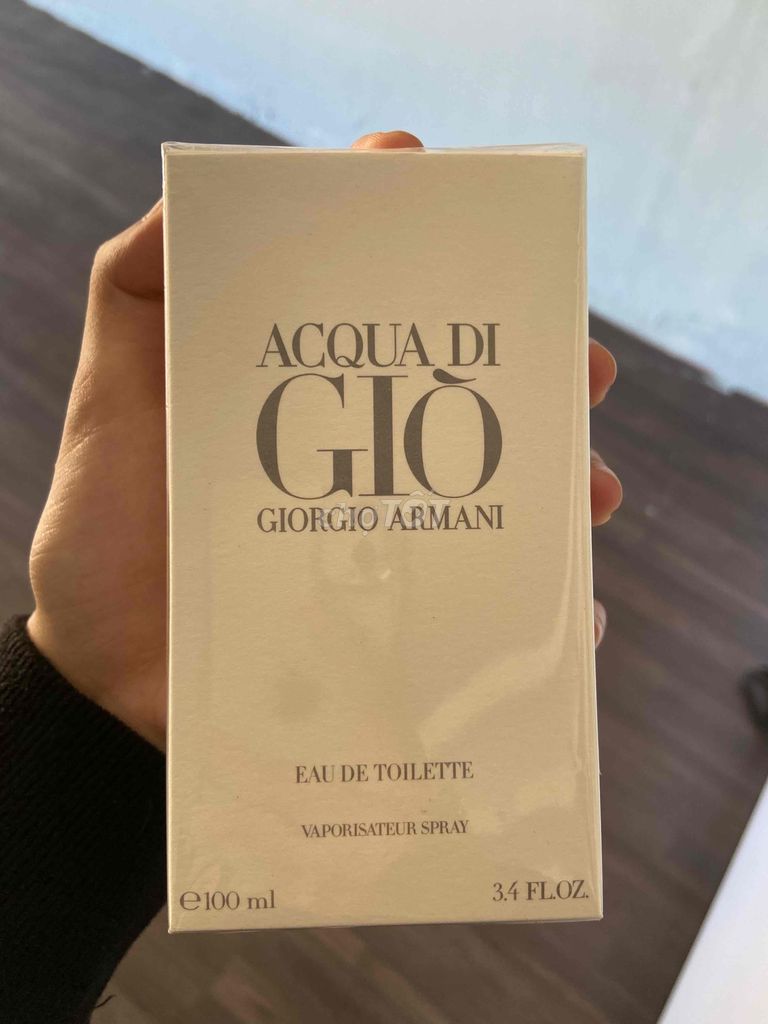 Acqua di gio còn chai 100ml nguyên seal