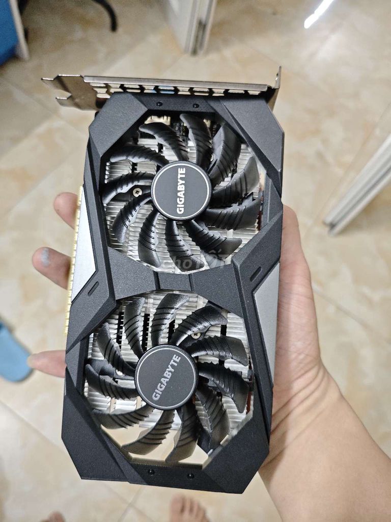 Card đồ họa Gigabyte GTX 1650 4GB không nguồn phụ. Mua bán Linh kiện (RAM, Card...) tại Huyện Sóc Sơn Hà Nội được đăng bởi tiến nội bài hình 1