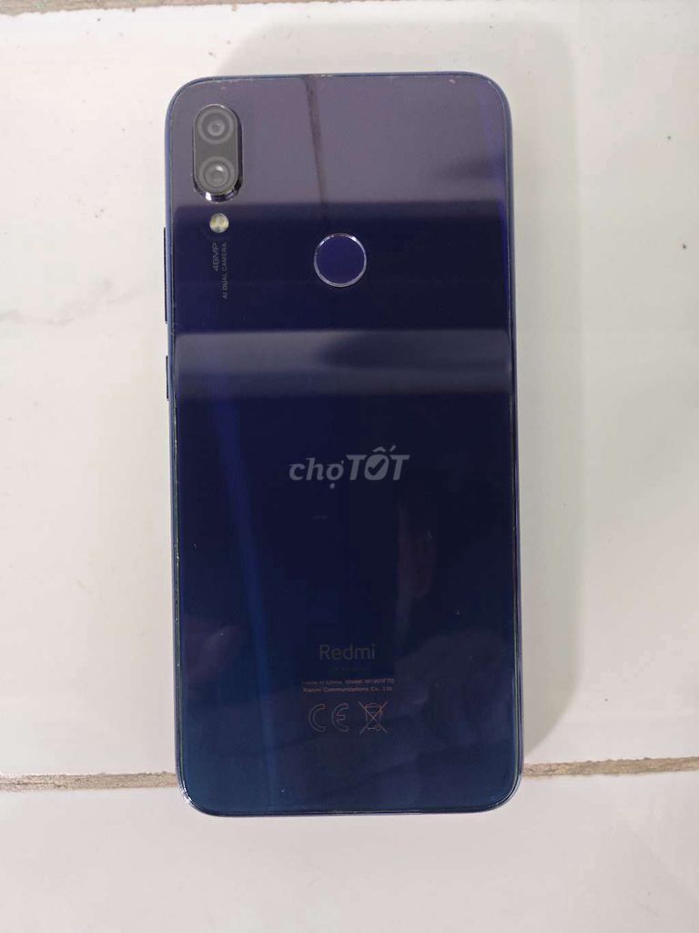 Xiaomi Redmi Note 7 64GB Xanh. Mua bán Điện thoại tại Huyện Bến Lức Long An được đăng bởi Thành An hình 1