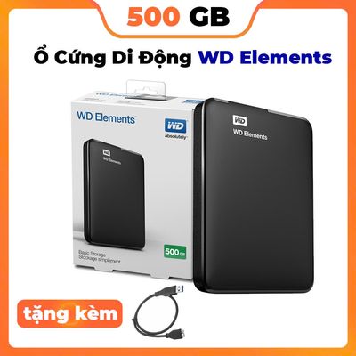 Ổ cứng di động HDD Box WD ELEMENTS 500GB 1TB 2TB. Mua bán Linh kiện (RAM, Card...) tại Quận 10 Tp Hồ Chí Minh được đăng bởi Tùng HH