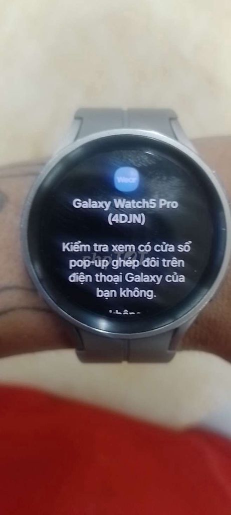 Samsung Galaxy Watch5 Pro Xám. Mua bán Thiết bị đeo thông minh tại Quận 8 Tp Hồ Chí Minh được đăng bởi phongquan8 hình 1
