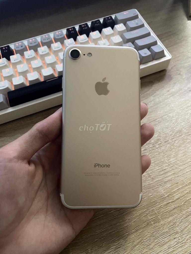 Iphone 7 lock 128Gb Full chức năng kèm sim ghép