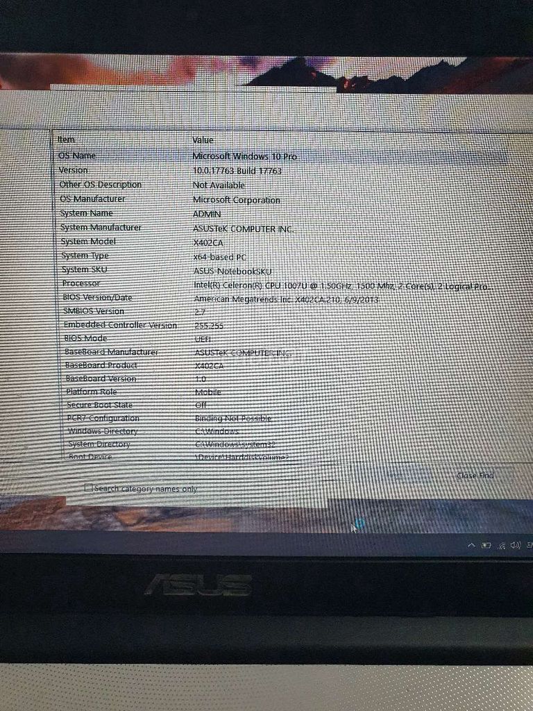 Bán Asus văn phòng Intel Celeron.