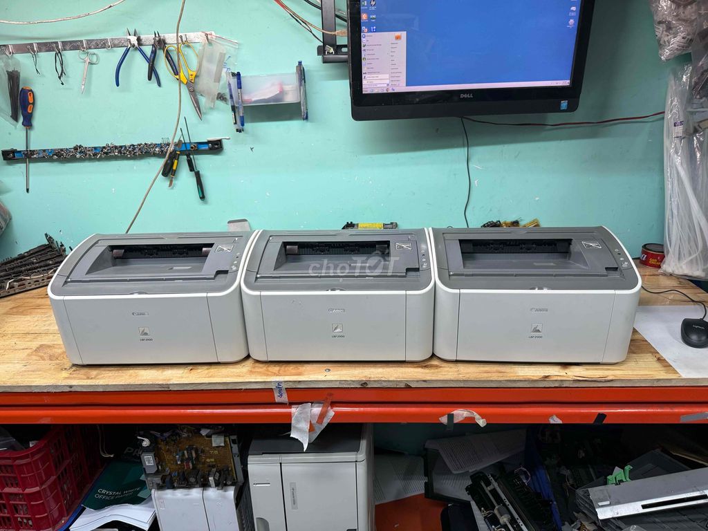 Máy in Canon 2900 Trắng, Xám. Mua bán Đồ dùng văn phòng tại Quận Bình Tân Tp Hồ Chí Minh được đăng bởi hoangtrungprinter hình 1