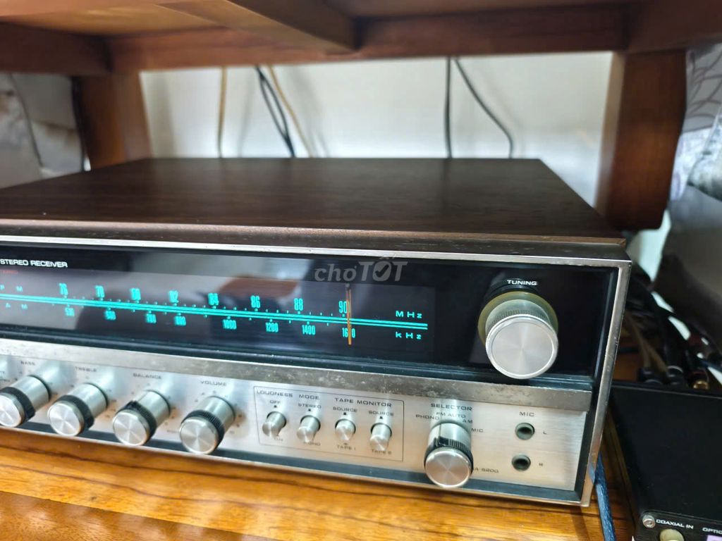 Ampli Technics SA-5200 Vỏ gỗ Nâu. Mua bán Tivi, Âm thanh tại Huyện Hoài Đức Hà Nội được đăng bởi VHung hình 1