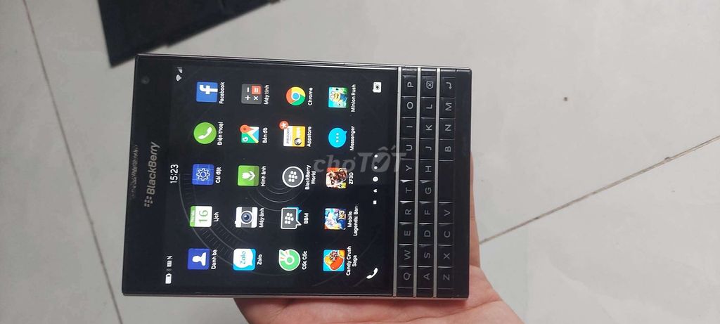 BlackBerry Passport Đen Đã sử dụng. Mua bán Điện thoại tại Quận 8 Tp Hồ Chí Minh được đăng bởi nokia hình 1