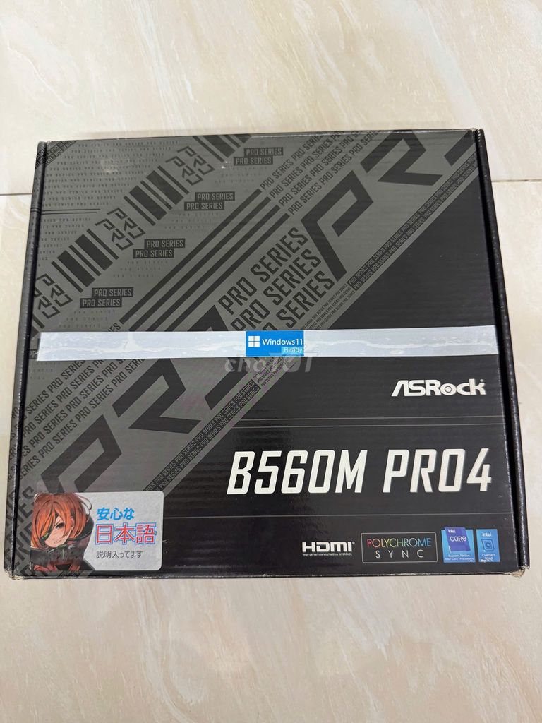 Main Asrock B560M Pro 4 New Xách Tay