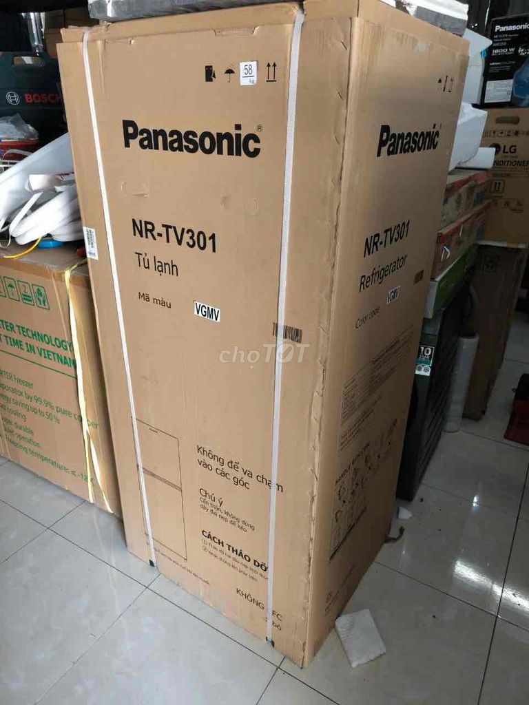 Tủ lạnh Panasonic Inverter 268 lít NR - TV301VGMV