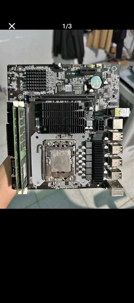 Bo mạch chủ X58 Xeon X5670 16GB. Mua bán Linh kiện (RAM, Card...) tại Thành phố Bà Rịa Bà Rịa - Vũng Tàu được đăng bởi Trần hình 1