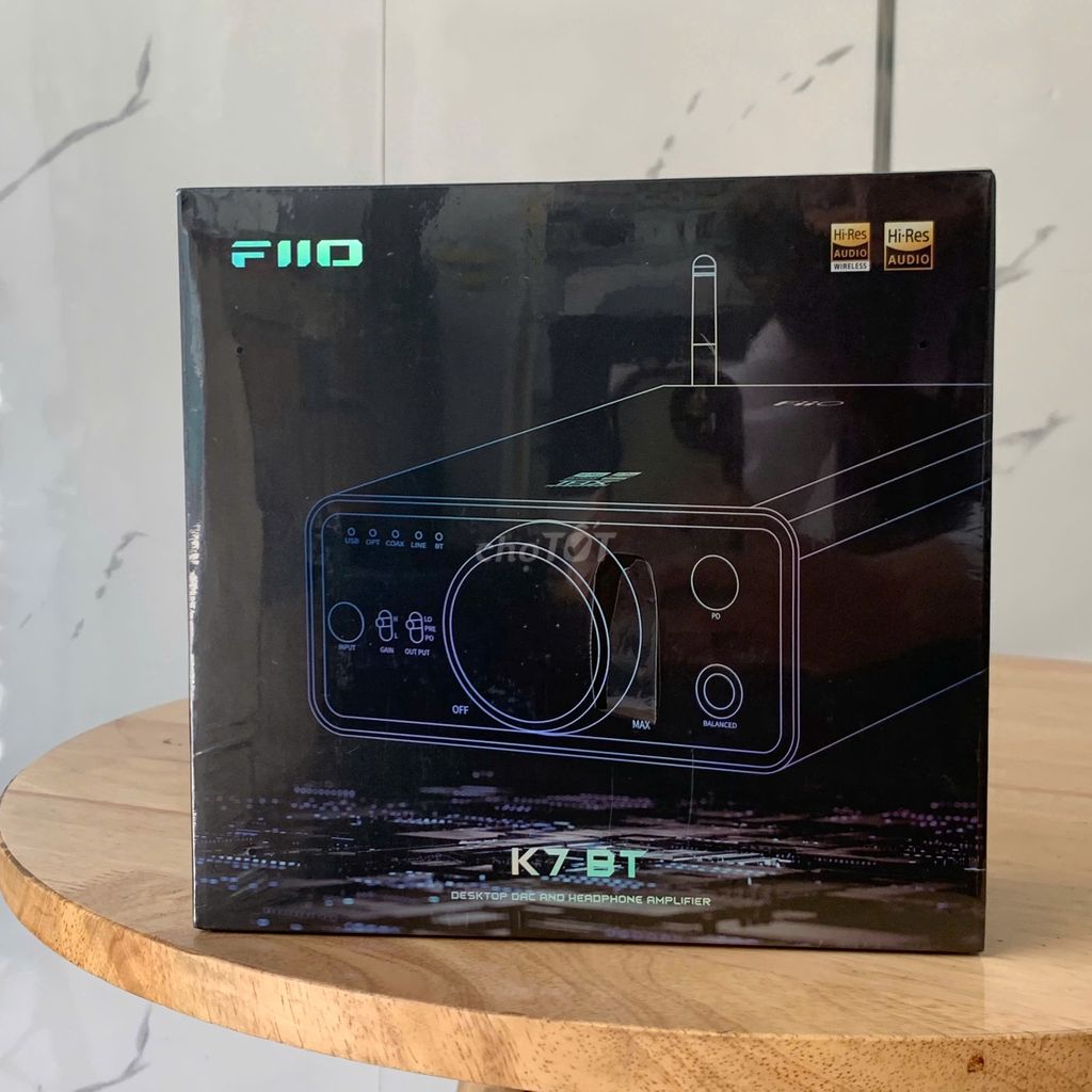 [rẻ 1m] Giải mã DAC/AMP Fiio K7 Bluetooth 5.1 new. Mua bán Tivi, Âm thanh tại Quận 10 Tp Hồ Chí Minh được đăng bởi Đào Linh hình 1