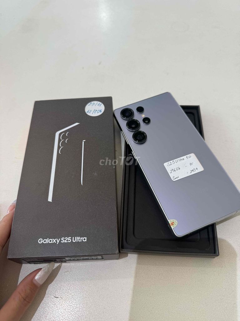 Samsung S25 Ultra 256GB Titan Blue Hàn Quốc sạc it. Mua bán Điện thoại tại Quận Thanh Xuân Hà Nội được đăng bởi Nguyễn hồng ngọc  hình 1