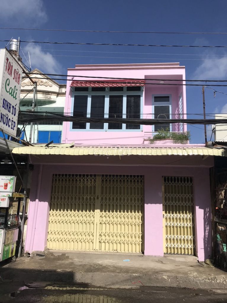 Bán nhà 85 m2 mặt tiền đường Tân Thới Nhất 1 sau chợ Lạc Quang 100m
