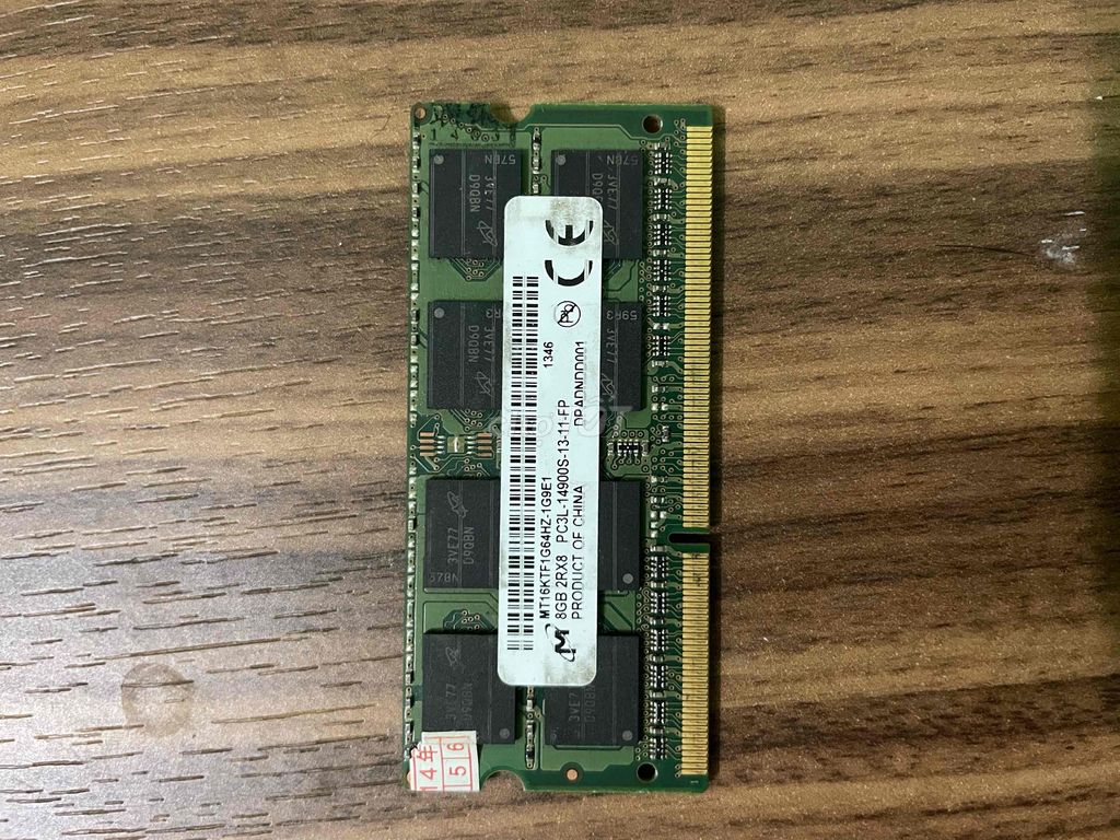 RAM laptop 8GB DDR3L. Mua bán Linh kiện (RAM, Card...) tại Quận Gò Vấp Tp Hồ Chí Minh được đăng bởi Nguyễn Trí Cao hình 1