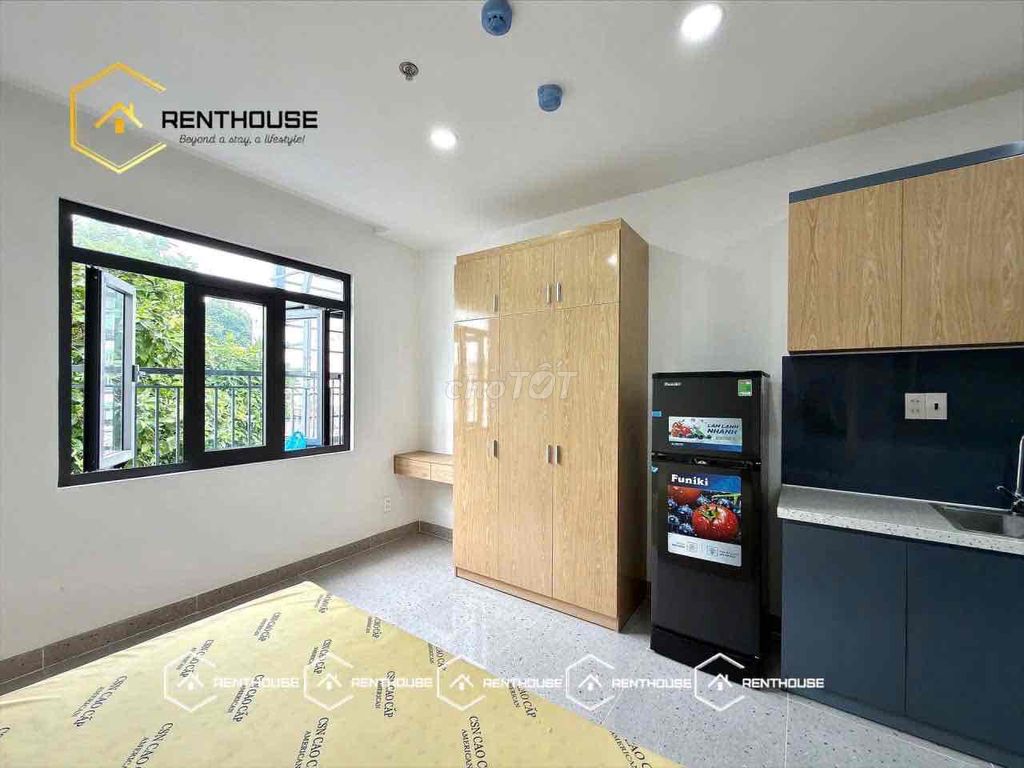 Căn Hộ Đầy Đủ Nội Thất - Cửa sổ trời ngay Lê Đức Thọ - ĐH VLU