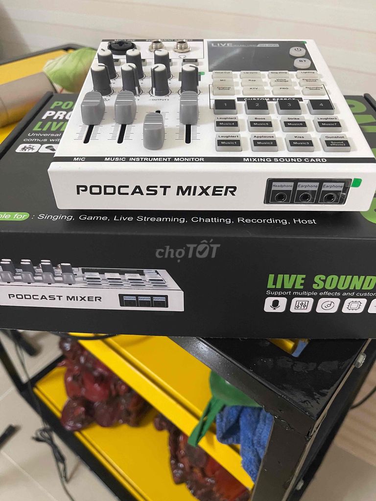 Sound card ISK SN-800 Trắng. Mua bán Tivi, Âm thanh tại Thành phố Bà Rịa Bà Rịa - Vũng Tàu được đăng bởi Hoa hình 1