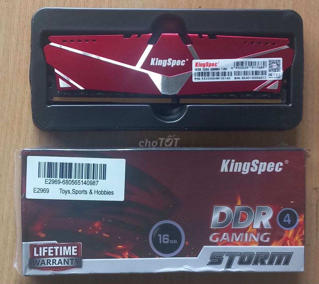 Ram kingspec 16Gb DDR4 3200Mhz