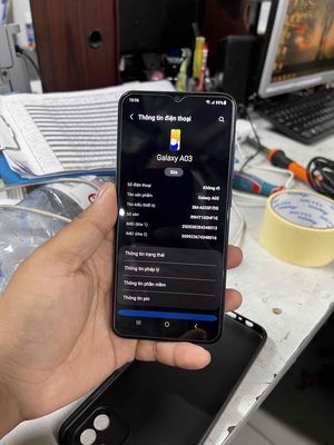 Samsung Galaxy A03 Xanh dương Đã sử dụng