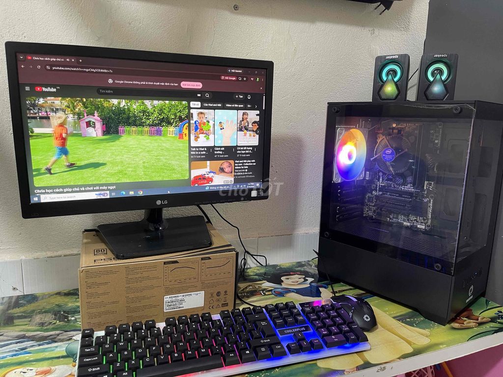 Intel _ i7 4790 _ 8GB_ 128GB _ SSD  _ LG 19inch. Mua bán Máy tính để bàn tại Quận 12 Tp Hồ Chí Minh được đăng bởi Hoàng Minh hình 1