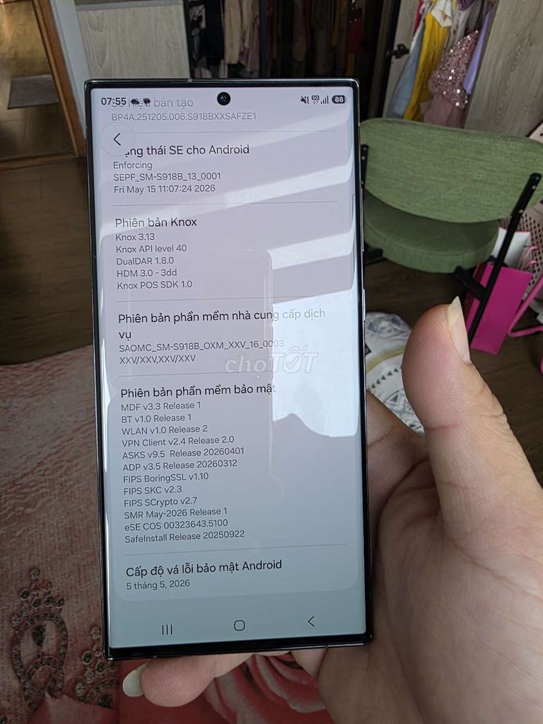 Samsung Galaxy S23 Ultra 8GB 256GB Xám Việt Nam. Mua bán Điện thoại tại Quận 7 Tp Hồ Chí Minh được đăng bởi HOANG hình 1