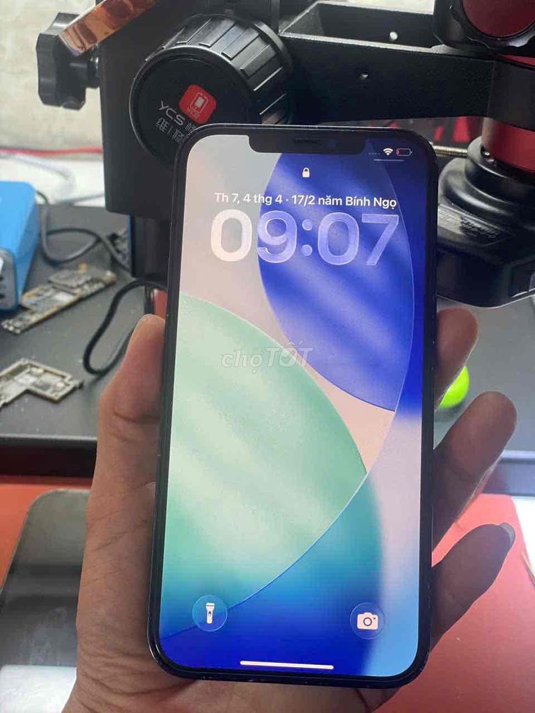 Apple iPhone 12 Pro Max 128GB Xám. Mua bán Điện thoại tại Thành phố Buôn Ma Thuột Đắk Lắk được đăng bởi Thiên Trung hình 1