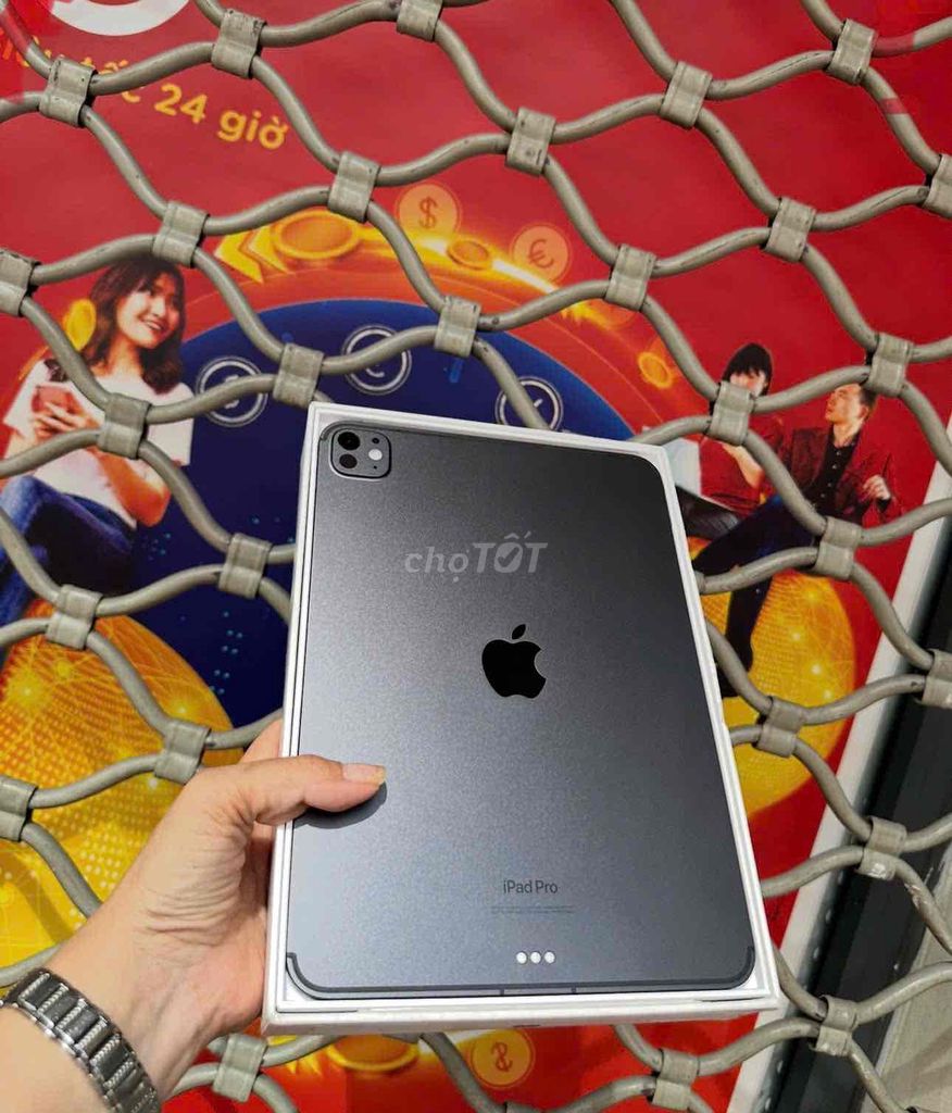 Apple iPad Pro M4 11 inch 256GB. Mua bán Máy tính bảng tại Quận 3 Tp Hồ Chí Minh được đăng bởi Nam Á Mobile hình 1