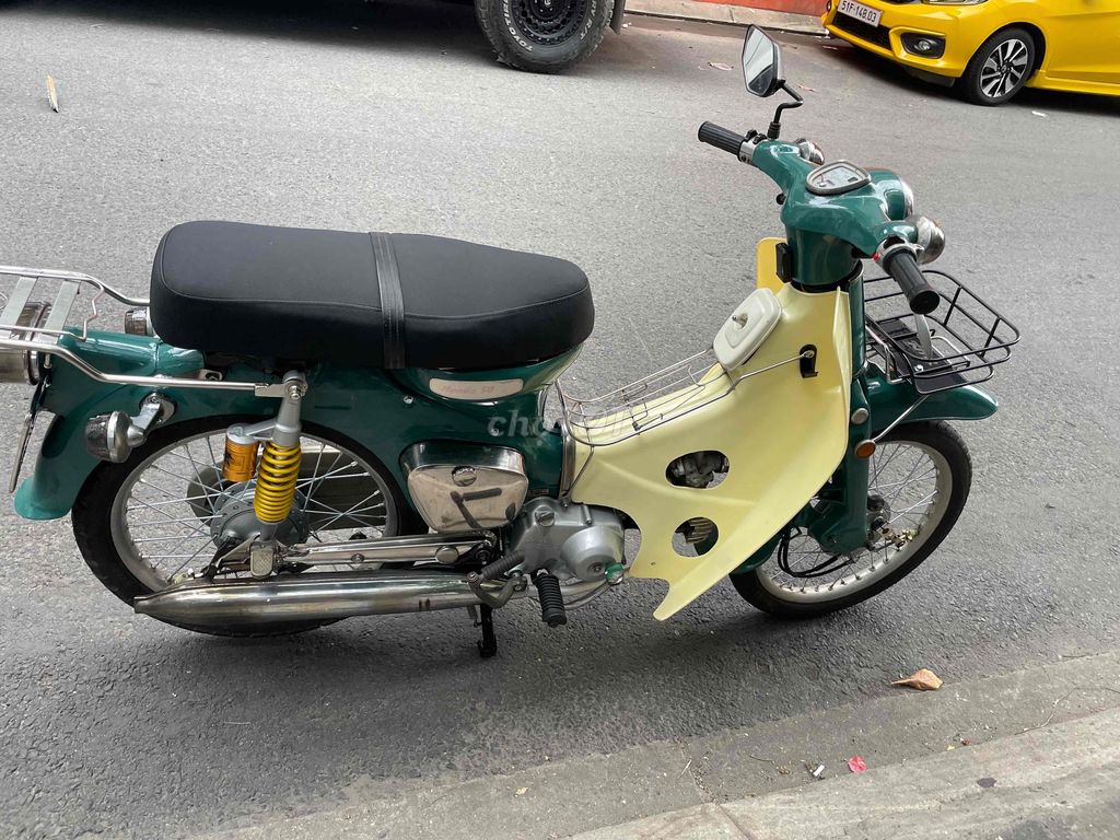 Honda Cub синяя, номер Донгнай