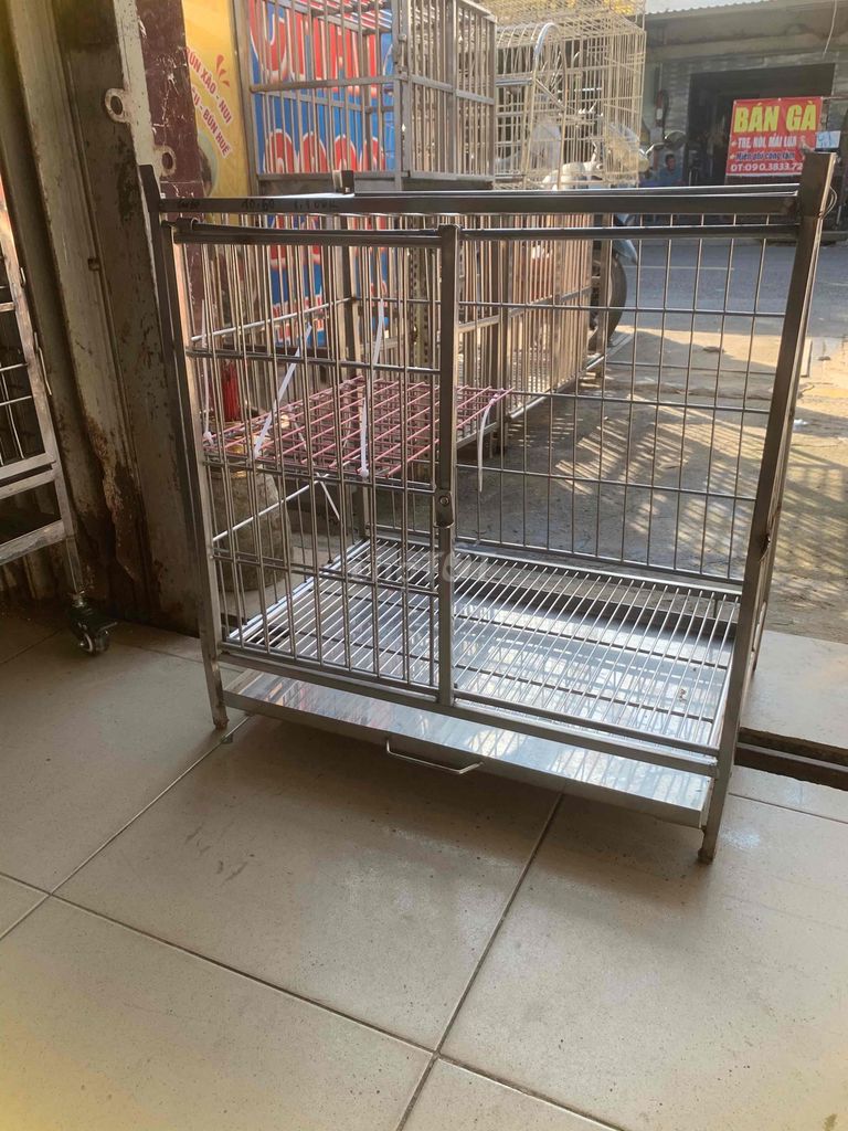 chuồng inox sắt❤️🦮🐈‍⬛ 3 tầng 2 tầng❤️💚💛 chó mèo. Mua bán Phụ kiện, Thức ăn, Dịch vụ tại Quận 8 Tp Hồ Chí Minh được đăng bởi Cửa Hàng Thanh Lý Đồ Cũ Mới hình 7