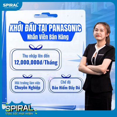 PANASONIC – TUYỂN DỤNG NHÂN VIÊN TƯ VẤN BÁN HÀNG