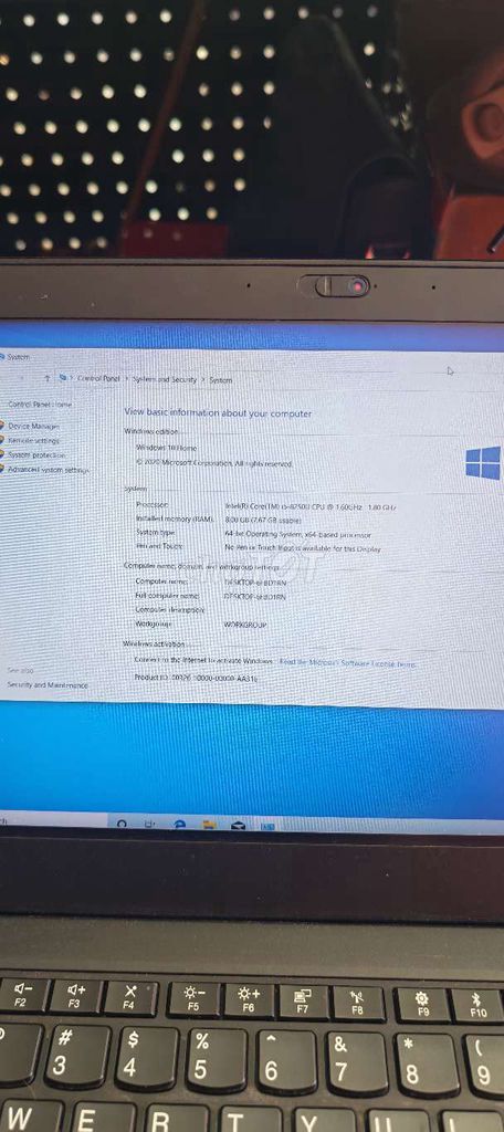 Lenovo ThinkPad X280 i5 8GB/256GB Đã sử dụng. Mua bán Laptop tại Quận Đống Đa Hà Nội được đăng bởi Đức Vượng hình 1