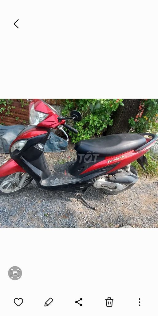 Скутер 50cc красный