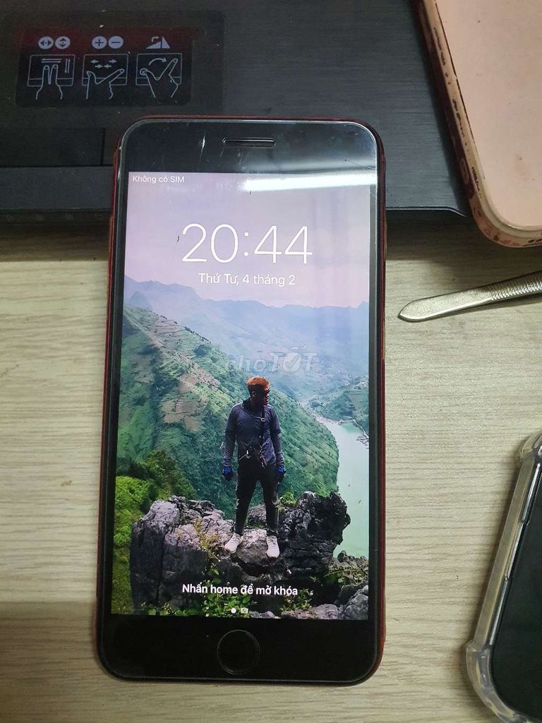 Apple iPhone 7 Plus 128GB Đỏ Đã dùng. Mua bán Điện thoại tại Quận Long Biên Hà Nội được đăng bởi Triệu Văn Long  hình 1