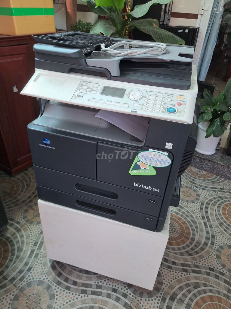 Máy photocopy Konica Minolta Bizhub 206. Mua bán Đồ dùng văn phòng tại Huyện Long Điền Bà Rịa - Vũng Tàu được đăng bởi Nhật Tiến hình 1