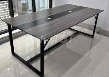 Bàn họp chân sắt màu xám 1m2x2m4 đẹp, chắc. Mua bán Đồ dùng văn phòng tại Quận Hà Đông Hà Nội được đăng bởi LAN ANH hình 1