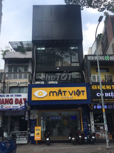 Nguyên căn MT số 27 Tôn Thất Tùng, Q1. Dt: 7x22m, Kc: trệt 2 lầu