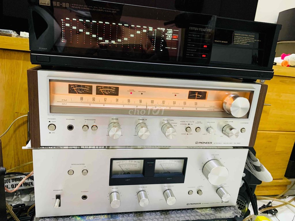 Ampli Receiver Pioneer SX-580 Đẹp xuất sắc.