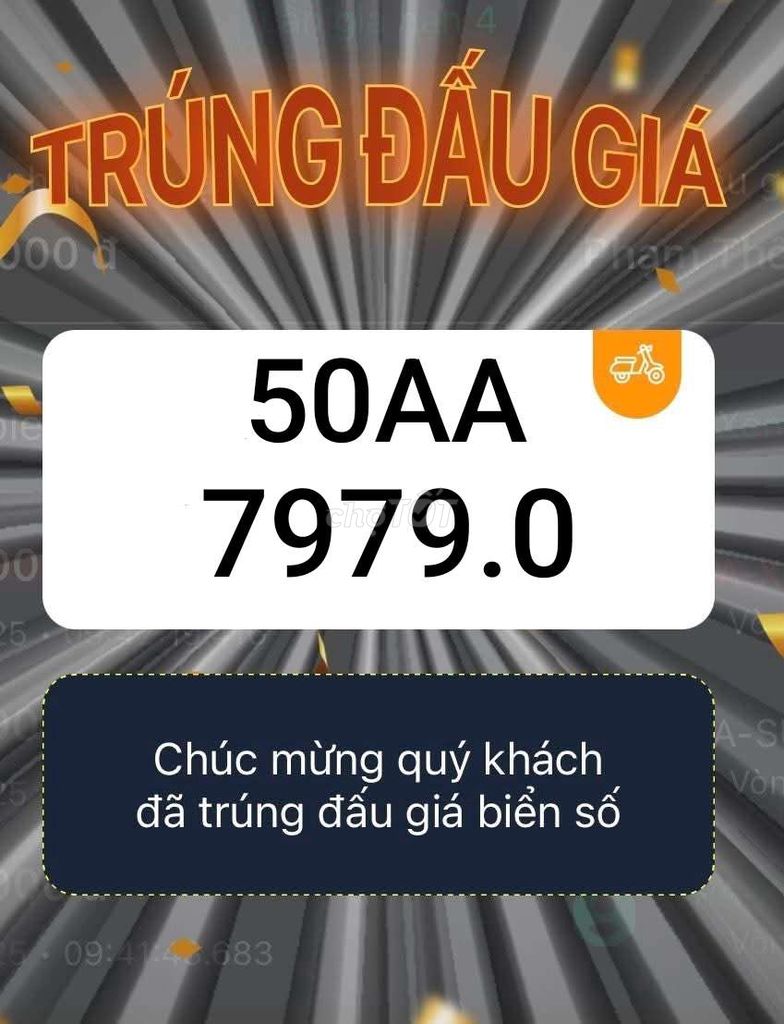 Em Có Sẵn 5 Biển Số Đấu Giá. Mua bán Xe máy tại Quận 12 Tp Hồ Chí Minh được đăng bởi Hậu Dương hình 1