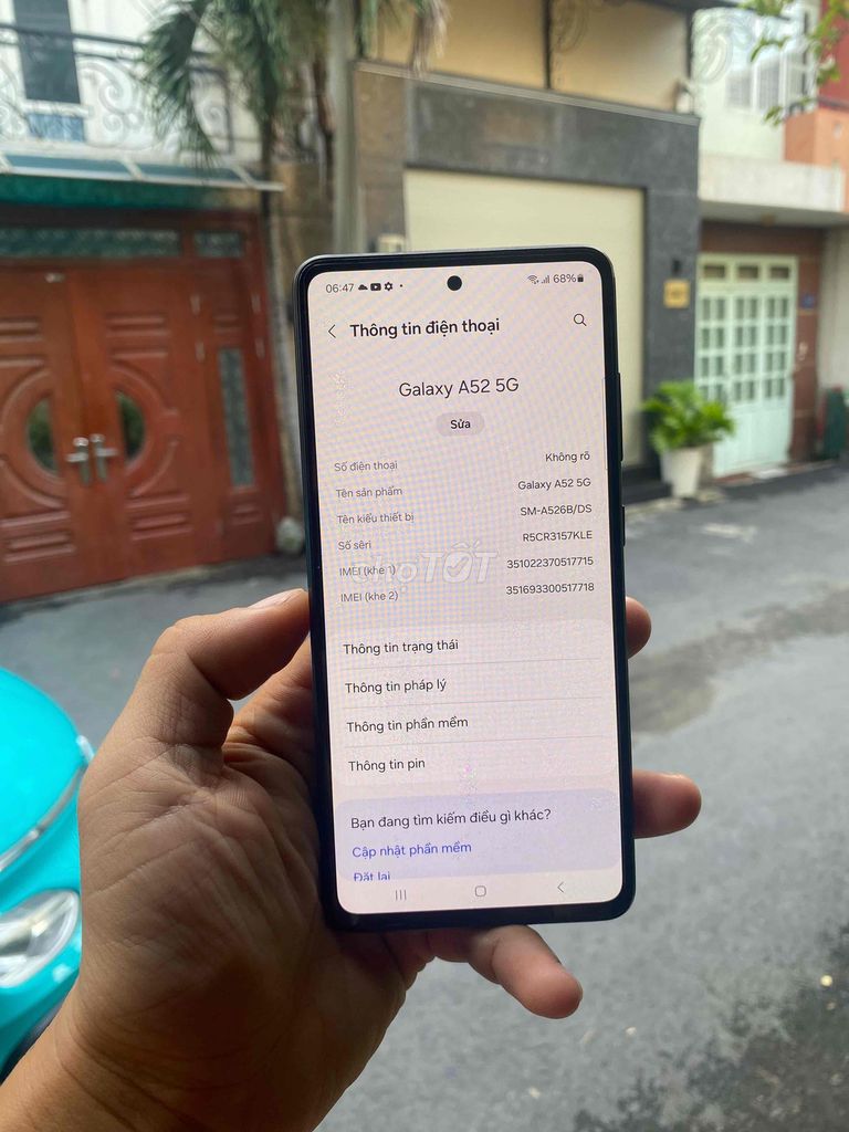 Samsung Galaxy A52 5G 8GB/128GB Đen. Mua bán Điện thoại tại Quận Gò Vấp Tp Hồ Chí Minh được đăng bởi HQ1986 Thanh Lý Cầm Đồ hình 1