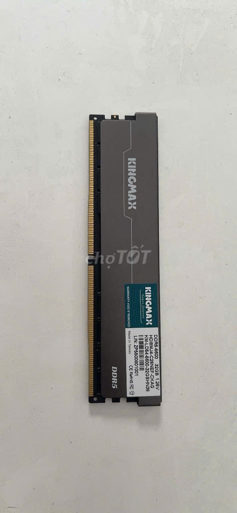 DDR5 32Gb Kingmax HEATSINK HORIZON 5600 BH 24Tháng. Mua bán Linh kiện (RAM, Card...) tại Quận Hải Châu Đà Nẵng được đăng bởi Baxiqua hình 1