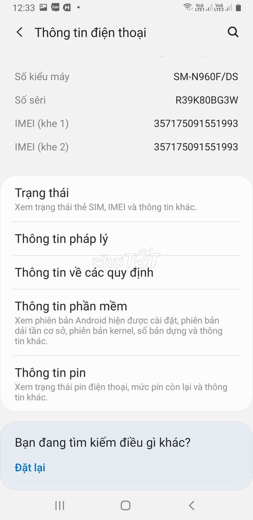 Samsung Galaxy note9 Thanh lý. Mua bán Điện thoại tại Huyện Hóc Môn Tp Hồ Chí Minh được đăng bởi Mr Hai hình 1