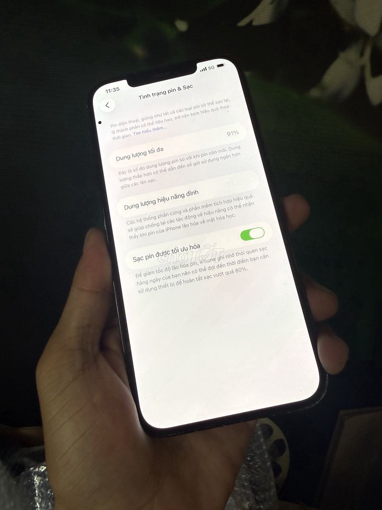 Apple iPhone 12 Pro Max Xanh 128GB 91%. Mua bán Điện thoại tại Thành phố Long Xuyên An Giang được đăng bởi Hien phan hình 1