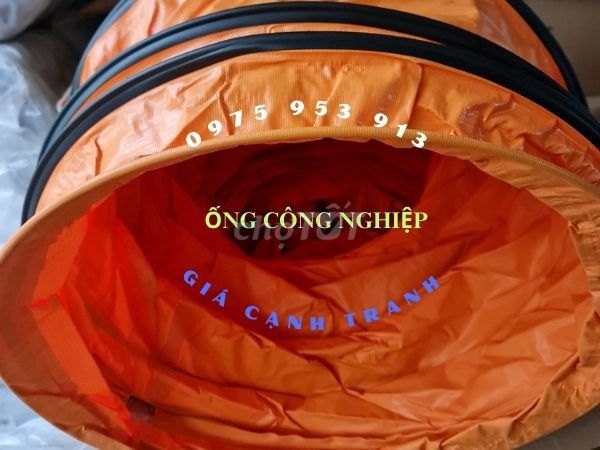 Ống gió mềm simili Cam D300mm cuộn 5m. Mua bán Đồ chuyên dụng, Giống nuôi trồng tại Quận Hoàng Mai Hà Nội được đăng bởi Ống chịu nhiệt hình 1